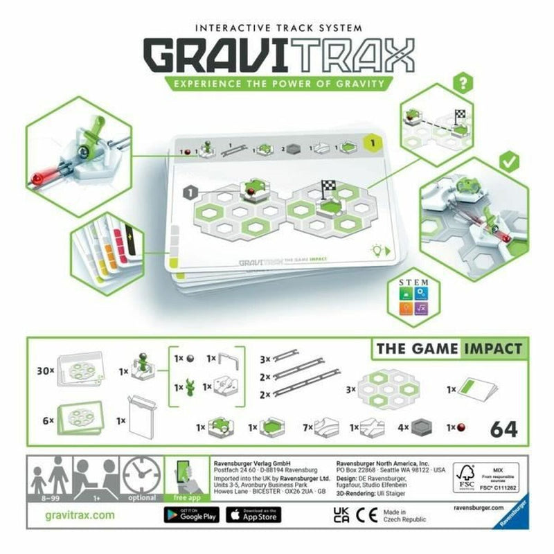 Geschicklichkeitsspiel Ravensburger GraviTrax Challenge Impact