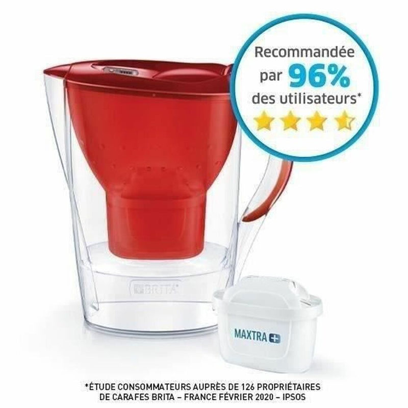 Kanne Brita Marella Cool 1,4 L Rot Kunststoff