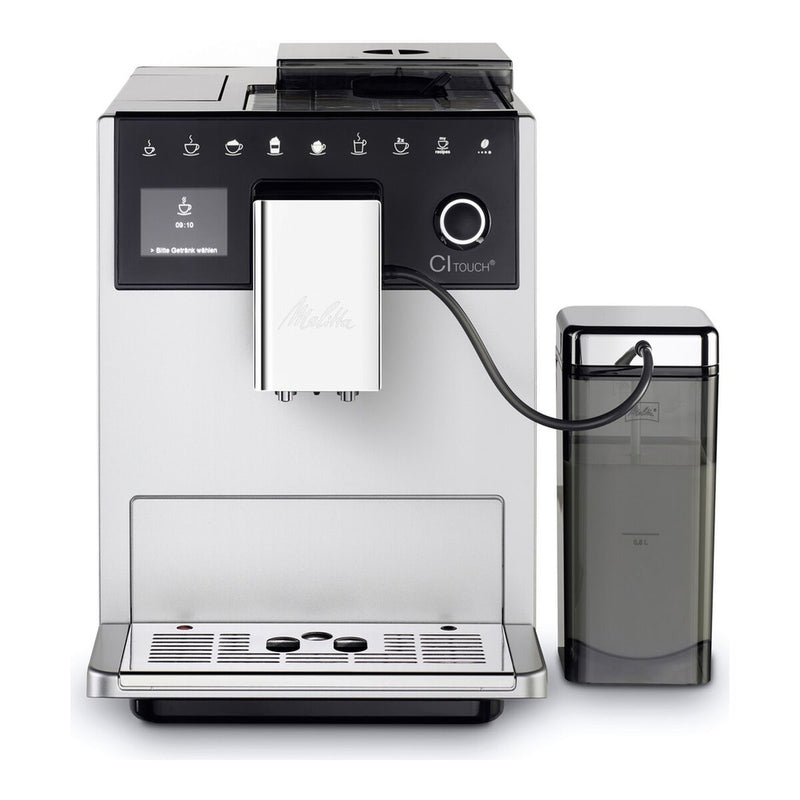 Superautomatische Kaffeemaschine Melitta F 630-101 1400W Silberfarben