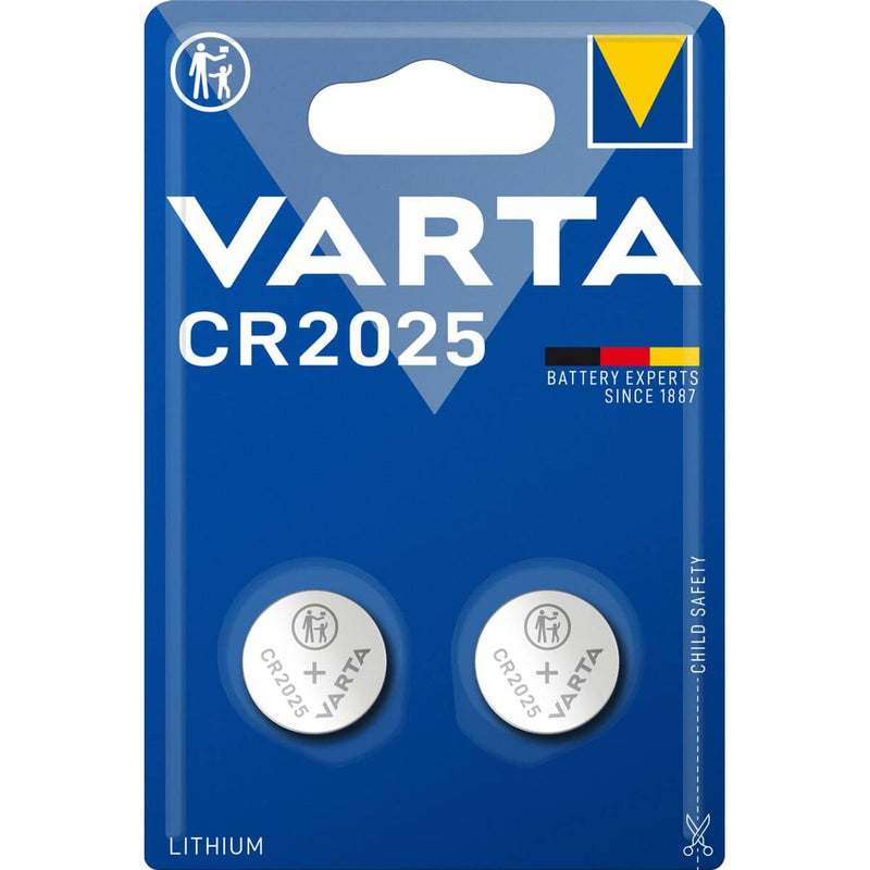 Lithiumknopfzellen Varta 06025 101 402 CR2025 3 V (2 Stück)