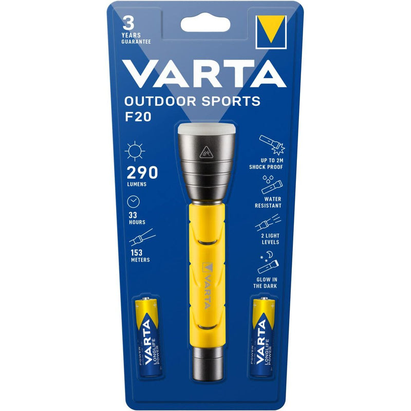 Taschenlampe Varta F20 Gelb