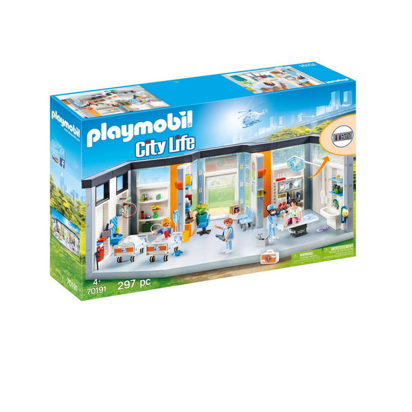 Playset Playmobil City Life Hospital Playmobil 70191 Medizin und Gesundheit (297 pcs)