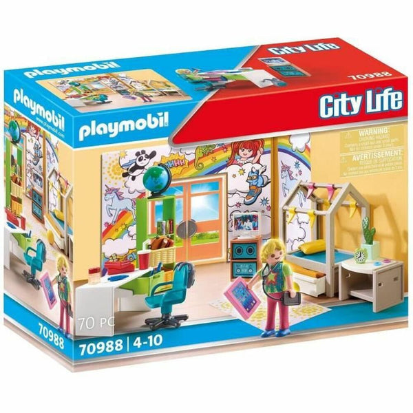 Playset Playmobil 70988 Jugendliche Raum