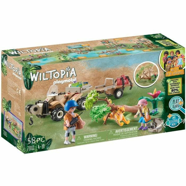 Playset Playmobil 71011 Wiltopia Auto