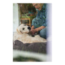 Hundesofa Hunter Boston Textil Braun (80 x 60 cm)