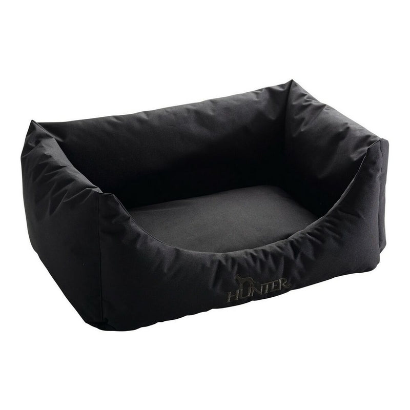 Hundesofa Hunter Gent Schwarz Polyester black (80x60 cm) (80 x 60 cm)