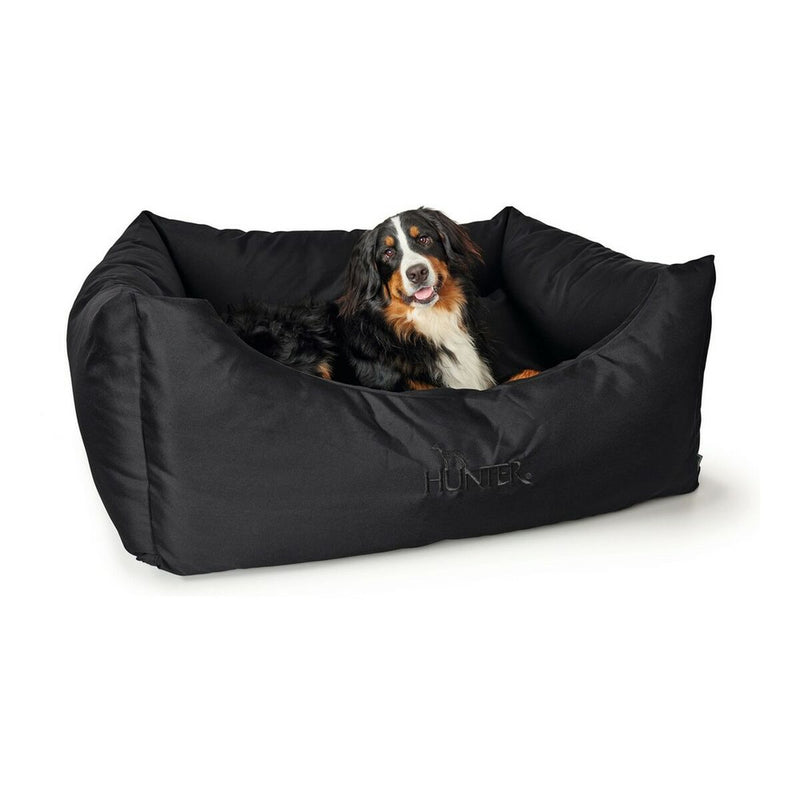 Hundesofa Hunter Gent Schwarz Polyester black (80x60 cm) (80 x 60 cm)