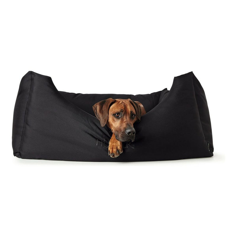 Hundesofa Hunter Gent Schwarz Polyester black (80x60 cm) (80 x 60 cm)