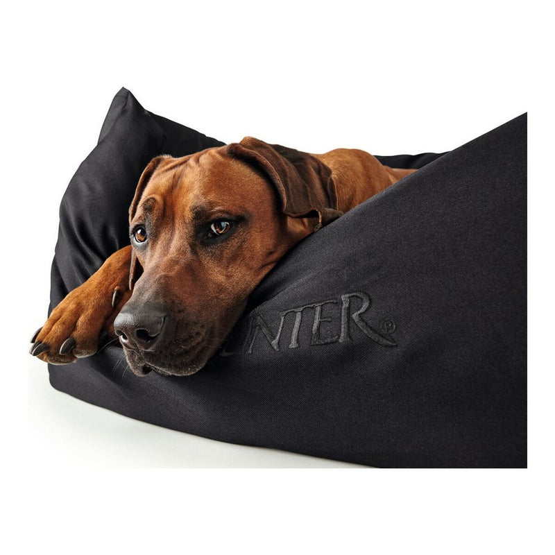 Hundesofa Hunter Gent Schwarz Polyester black (80x60 cm) (80 x 60 cm)