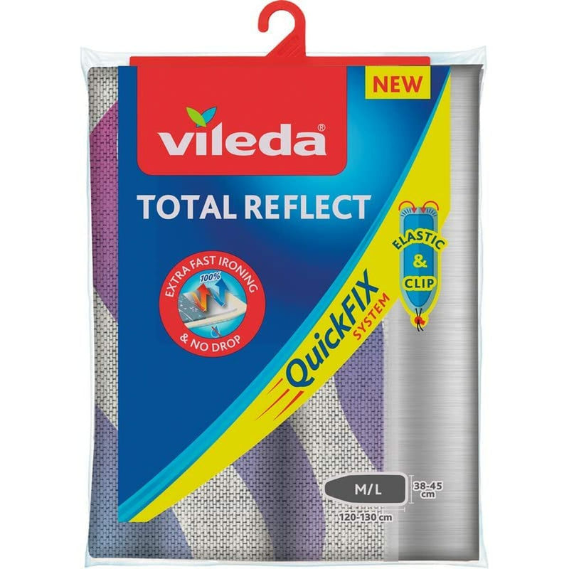 Bügelbrettbezug Vileda 163263 Total Reflect Grau (130 x 45 cm)