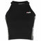 Sporttop für Frauen Fila  Cropped Schwarz