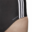 Damen Badeanzug Adidas  Classic 3 Bandas Schwarz