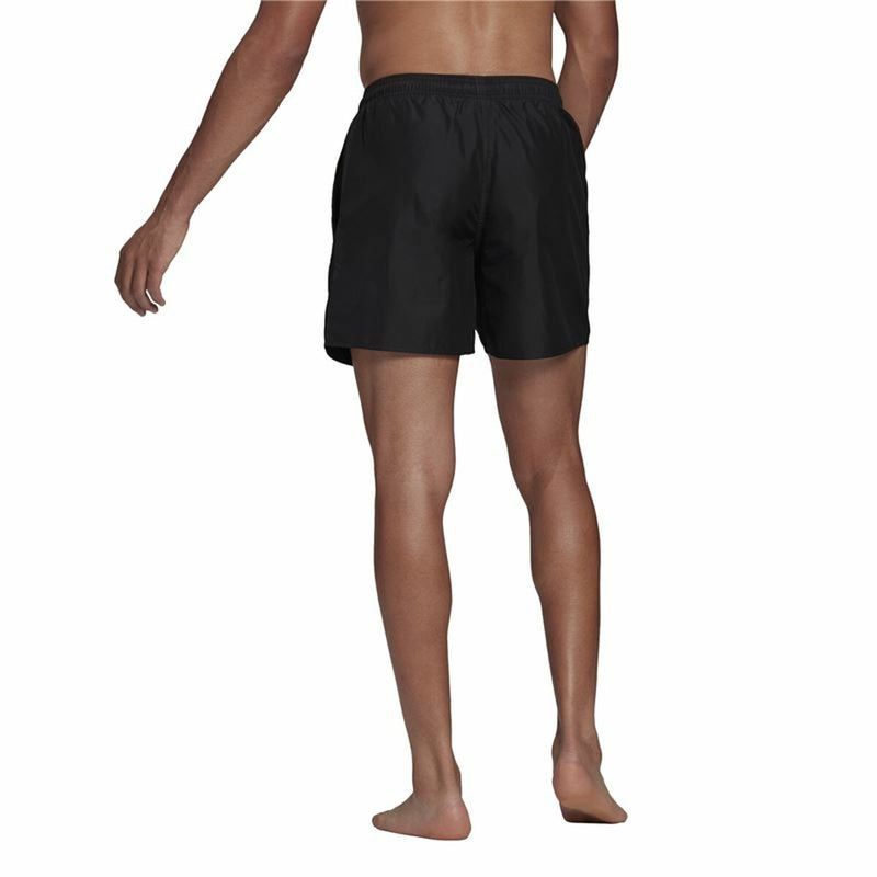 Herren Badehose Adidas  Solid  Schwarz