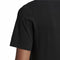 Herren Kurzarm-T-Shirt Adidas Embroidered Small Logo Schwarz