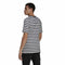 T-Shirt  Essentials Stripey  Adidas Embroidered Logo Schwarz