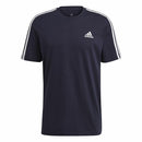 T-Shirt Essentials 3 bandas Adidas Legend Ink Blau
