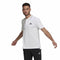 Herren Kurzarm-Poloshirt Adidas Aeroready Essentials Piqué Small Logo Weiß