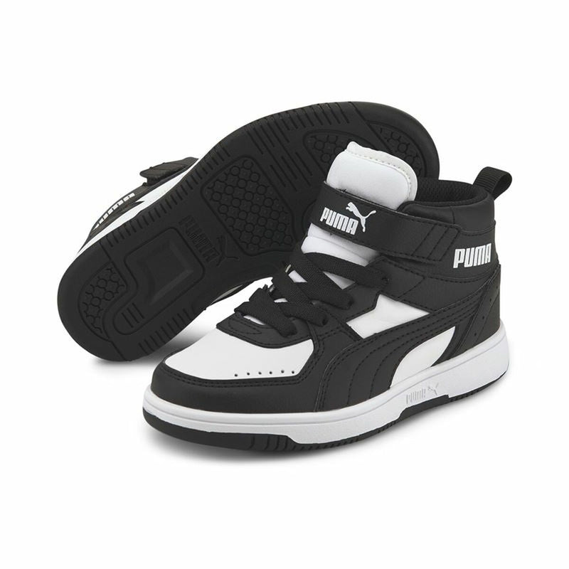 Kinder Sportschuhe Puma Rebound Joy Schwarz Weiß