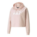 Sweater mit Kapuze Puma Essential Cropped Rosa Braun