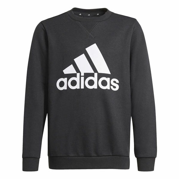 Jungen Sweater ohne Kapuze Adidas Essentials Schwarz