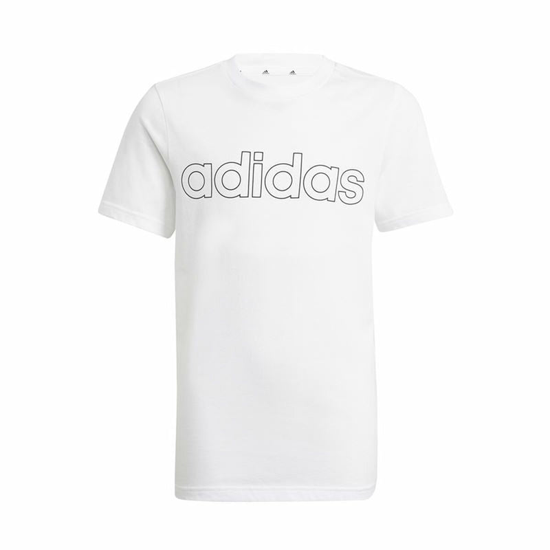 Kurzarm-T-Shirt für Kinder Adidas Essentials Weiß