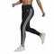 Sporthose Damen Adidas Designed To Move 3 Stripes Schwarz