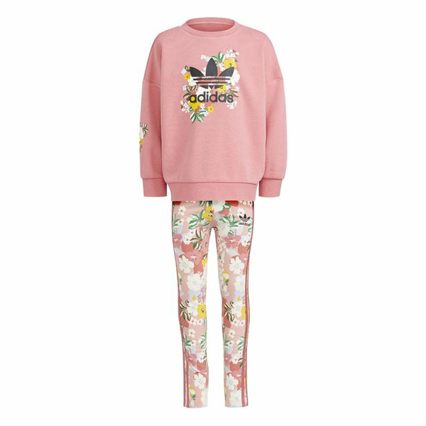 Sportset für Kinder Adidas Studio London Floral  Rosa