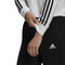 Damen Sweater mit Kapuze Adidas Essentials Cropped 3 Stripes Weiß