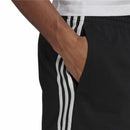 Herren-Sportshorts Adidas Essentials 3 Stripes Aeroready Schwarz