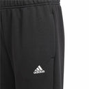 Kinder-Trainingsanzug Adidas Essentials French Terry Schwarz