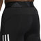 Sportliche Herren-Strumpfhosen Adidas  Techfit 3 Stripes Schwarz