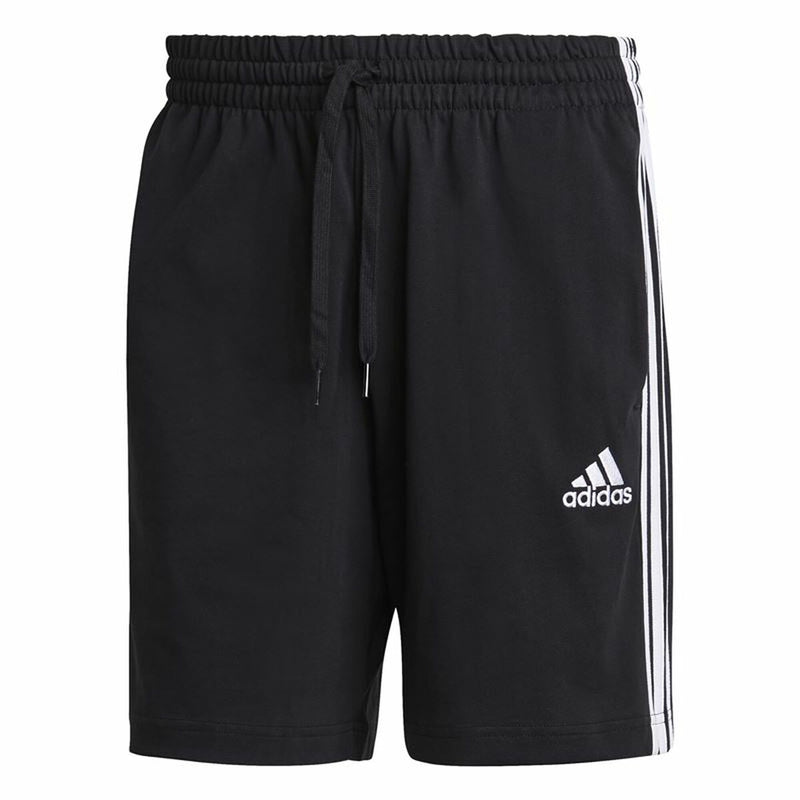 Herren-Sportshorts Adidas Essentials 3 Stripes Aeroready Schwarz