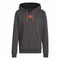 Herren Sweater mit Kapuze Adidas Dunkelgrau