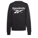 Damen Sweater ohne Kapuze Reebok Identity Logo W Schwarz