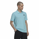 Herren Kurzarm-Poloshirt Adidas Clubhouse türkis