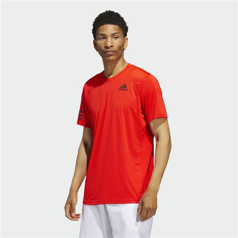 Fußballtrikot T-Shirt Adidas CLUB 3STR TEE Rot