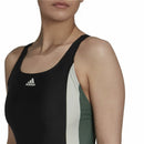 Damen Badeanzug Adidas  Colorblock Schwarz