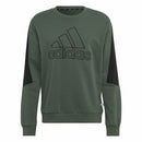 Herren Sweater ohne Kapuze Adidas Future Embroidered grün