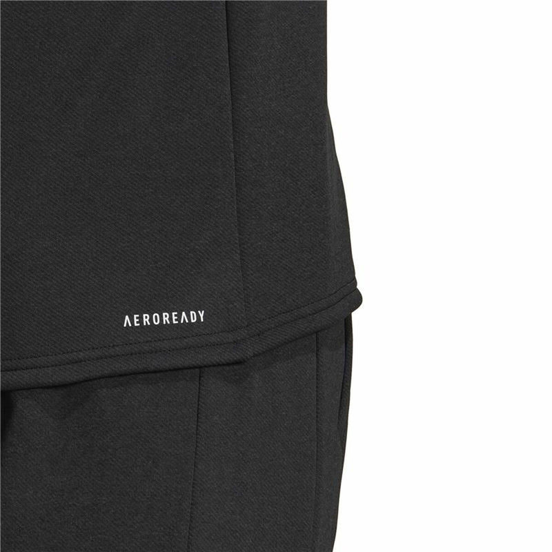 Herren Sweater ohne Kapuze Adidas Quarter-Zip Schwarz