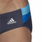 Herren Badehose Adidas Colorblock Dunkelblau