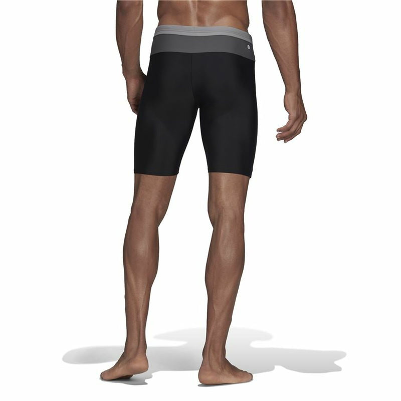 Herren Badehose Adidas Colorblock Schwarz