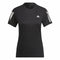 Damen Kurzarm-T-Shirt Adidas Own the Run Schwarz