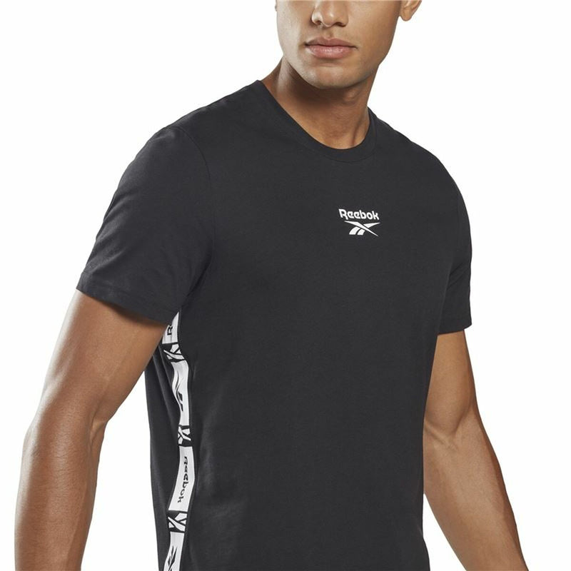 Herren Kurzarm-T-Shirt Reebok Identity Schwarz