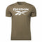 T-Shirt Reebok  Identity Big Logo Gelb