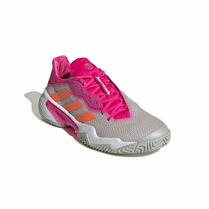 Tennisschuhe für Frauen Adidas Barricade Damen Grau