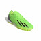 Indoor-Fußballschuhe Adidas X SPEEDPORTAL.3 grün Unisex Zitronengrün