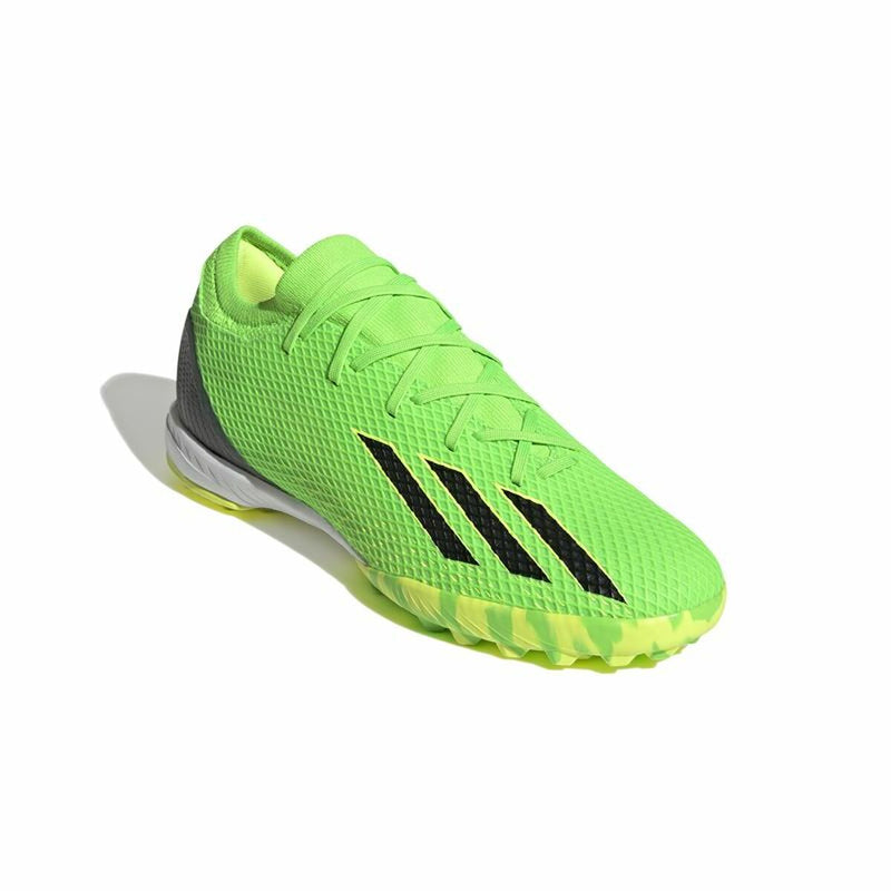 Indoor-Fußballschuhe Adidas X SPEEDPORTAL.3 grün Unisex Zitronengrün