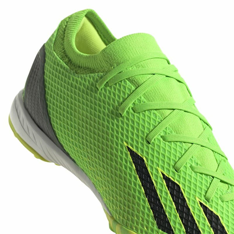 Indoor-Fußballschuhe Adidas X SPEEDPORTAL.3 grün Unisex Zitronengrün