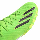 Indoor-Fußballschuhe Adidas X SPEEDPORTAL.3 grün Unisex Zitronengrün