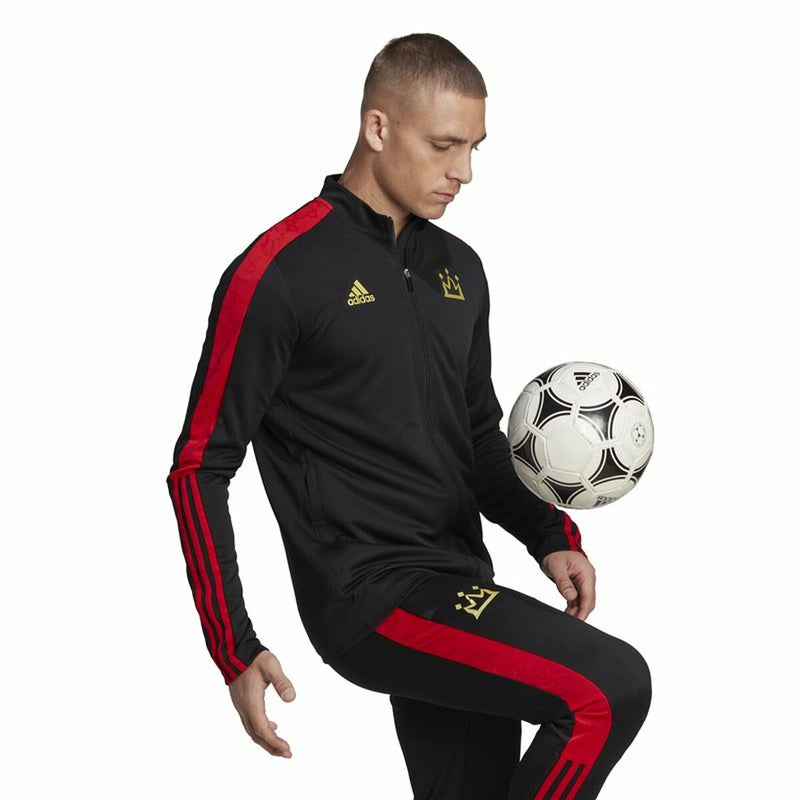 Sportjackefür Herren Adidas Salah Schwarz